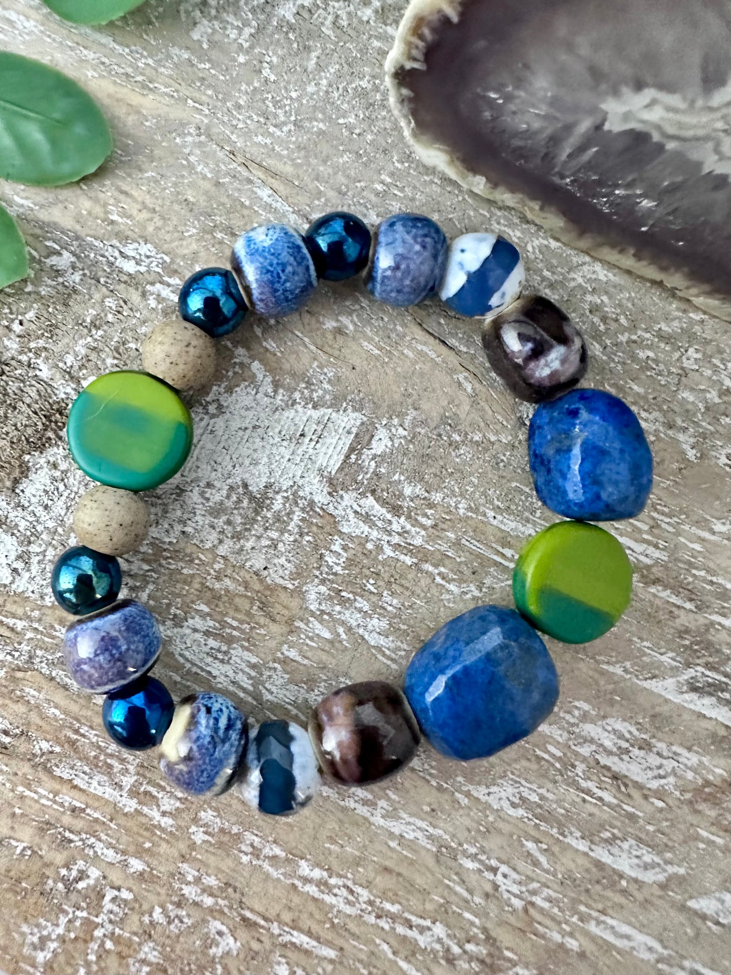 Earthy Stretch Bracelet