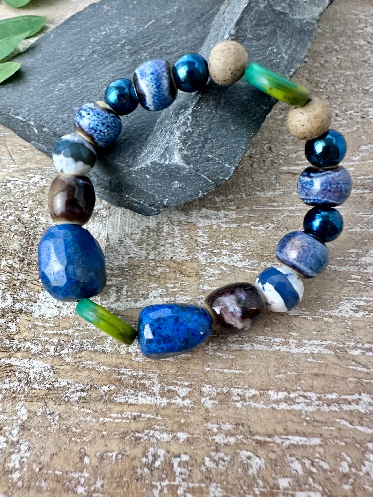 Earthy Stretch Bracelet