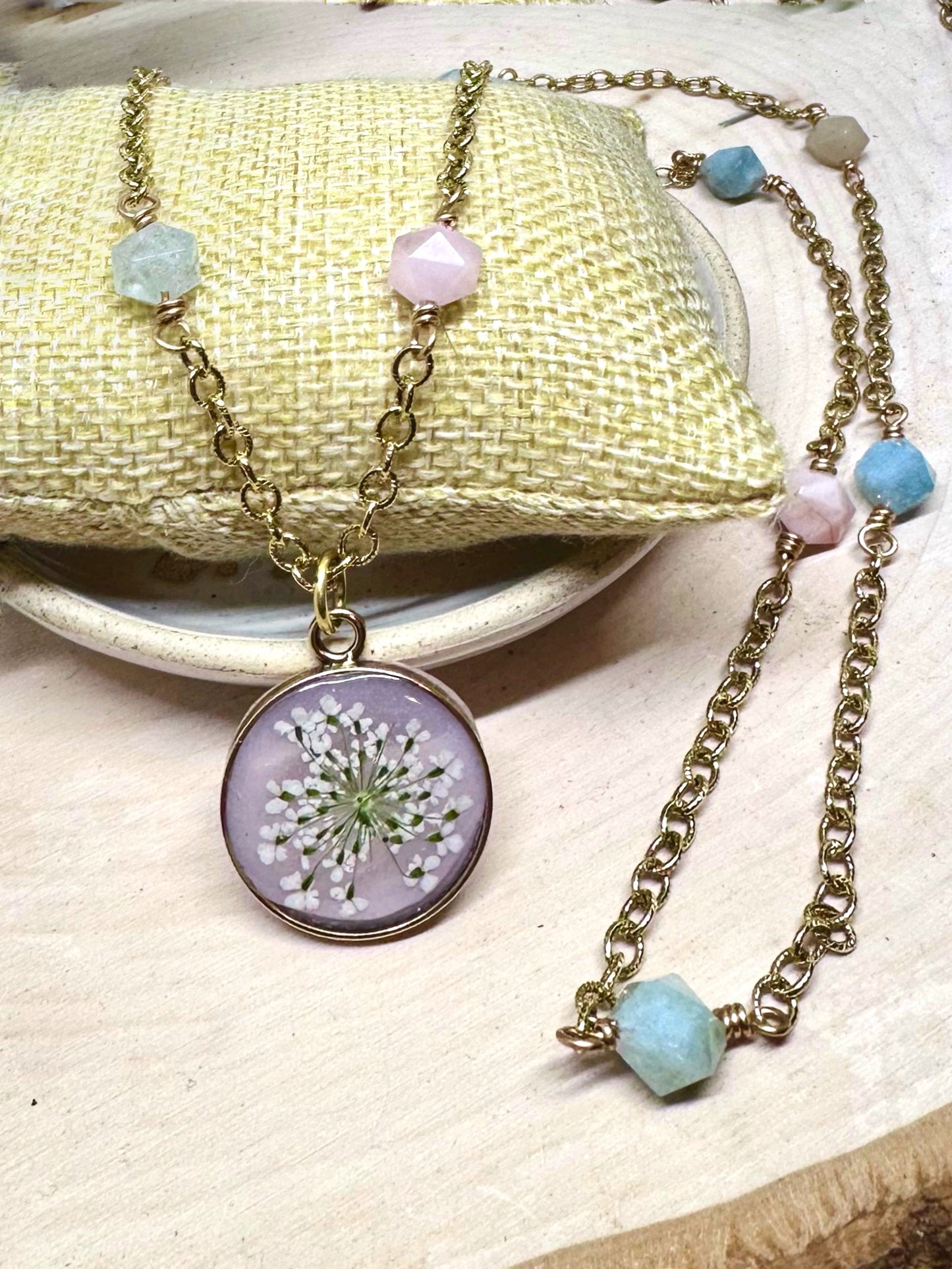 Beryl Much in Bloom Necklace